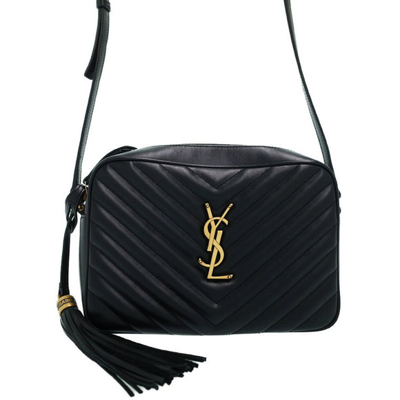 Saint Laurent Paris Lou Camera Bag Shoulder Bag Black - Picture 1 of 9